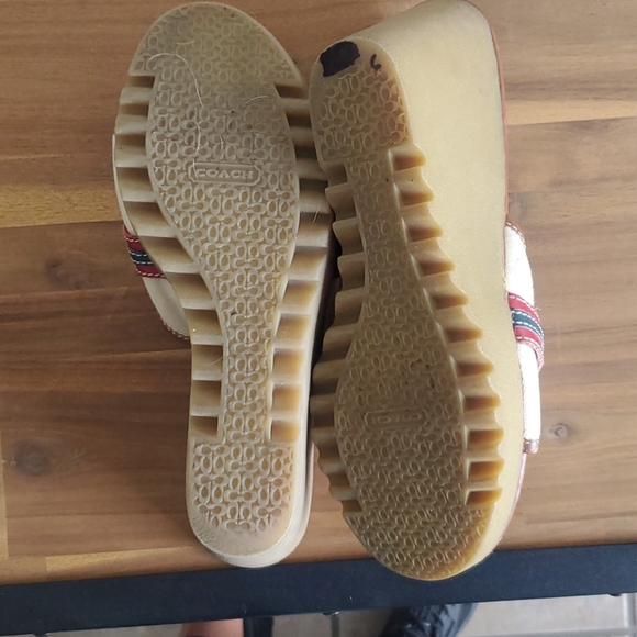 Coach Wedge Sandals Slides 👡 - Picture 7 of 11